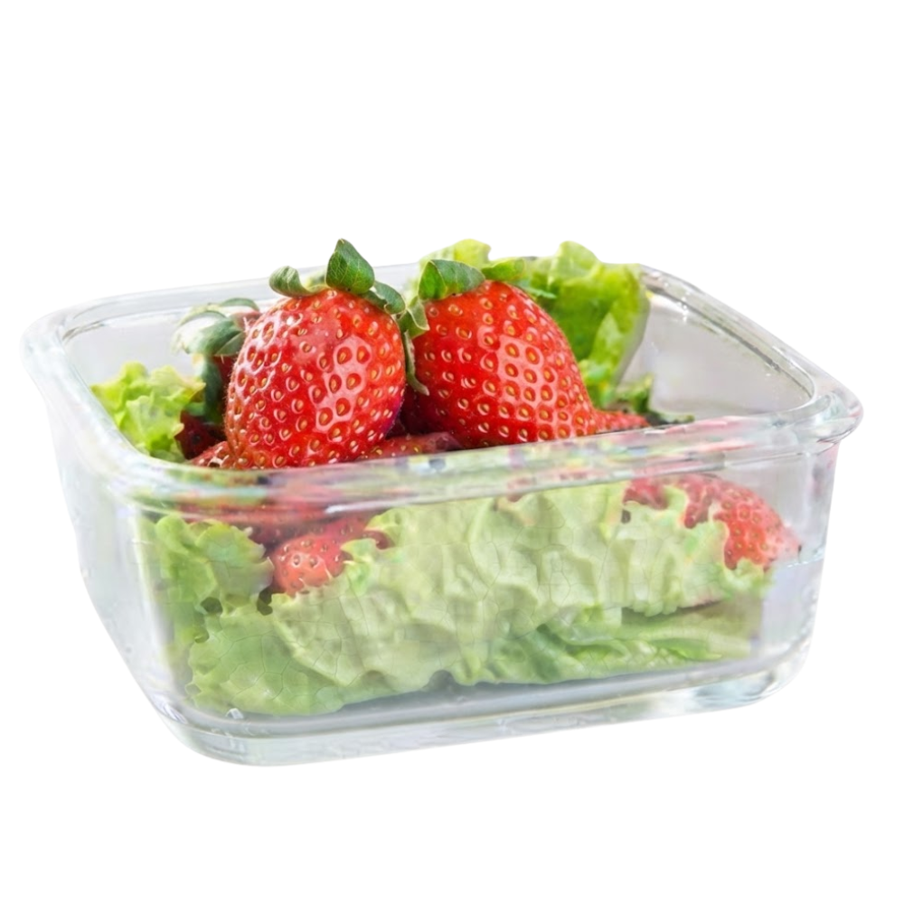 Alfa Hogar Conservador Hermético De Vidrio Con Tapa Plastica 520ml