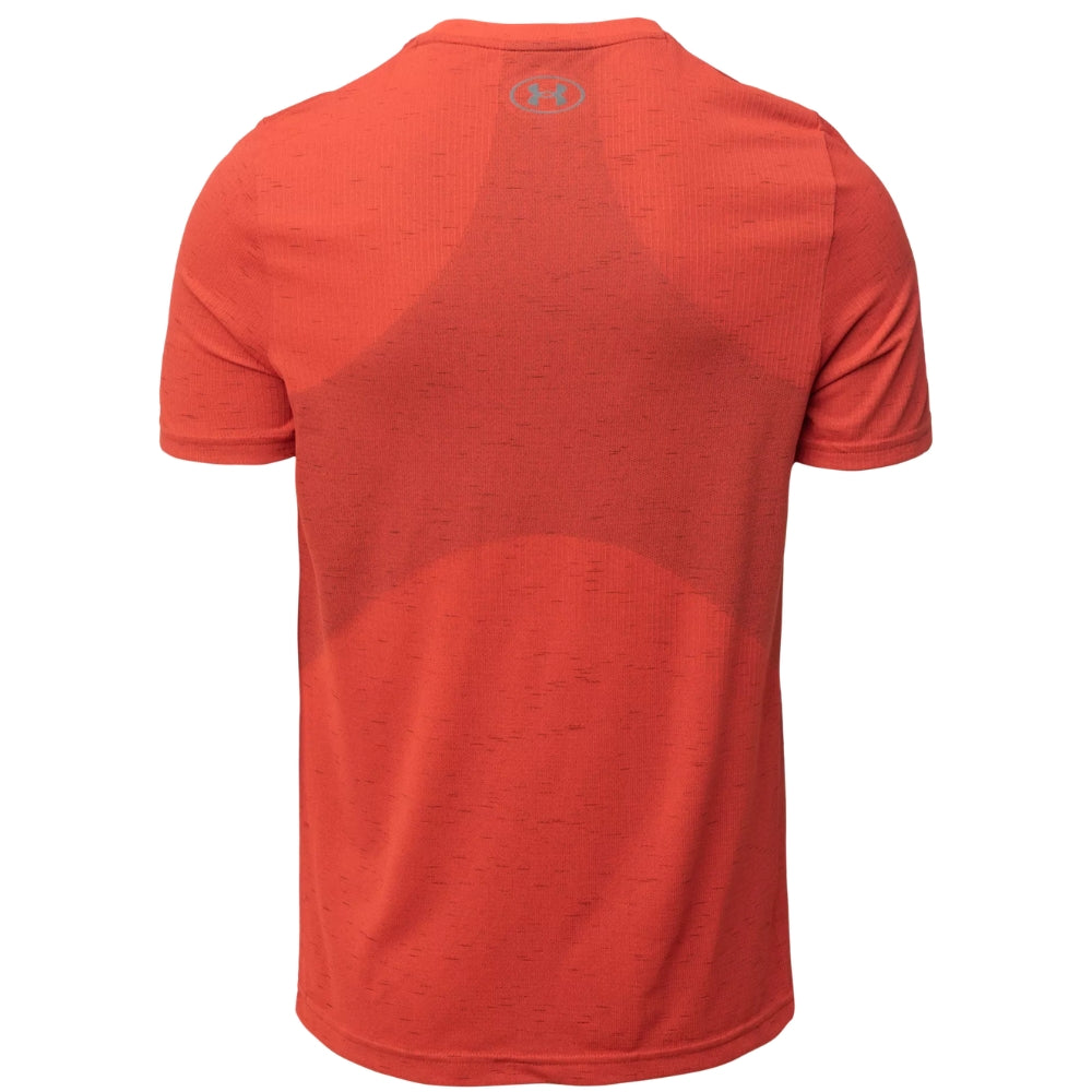 Under Armour Camiseta Invisible Sin Costuras Para Caballeros Color Fire