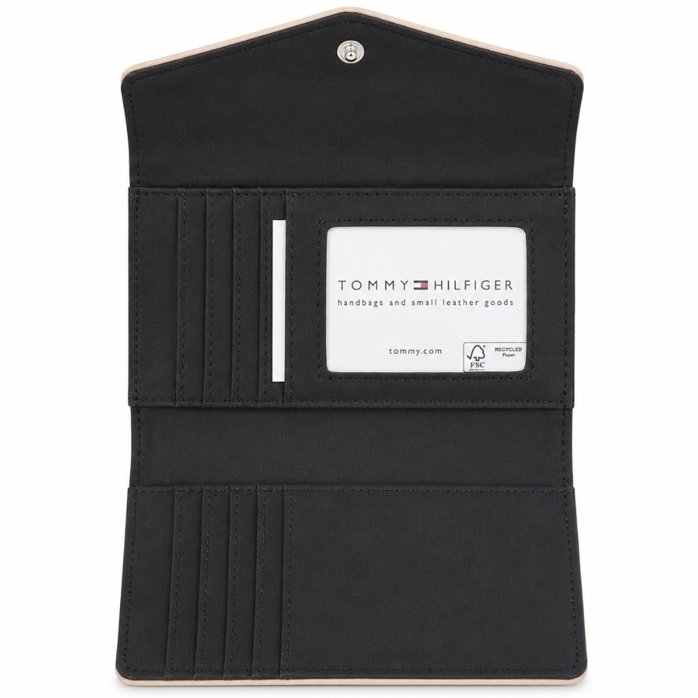Tommy Hilfiger Monedero con Monograma Rosa Viejo