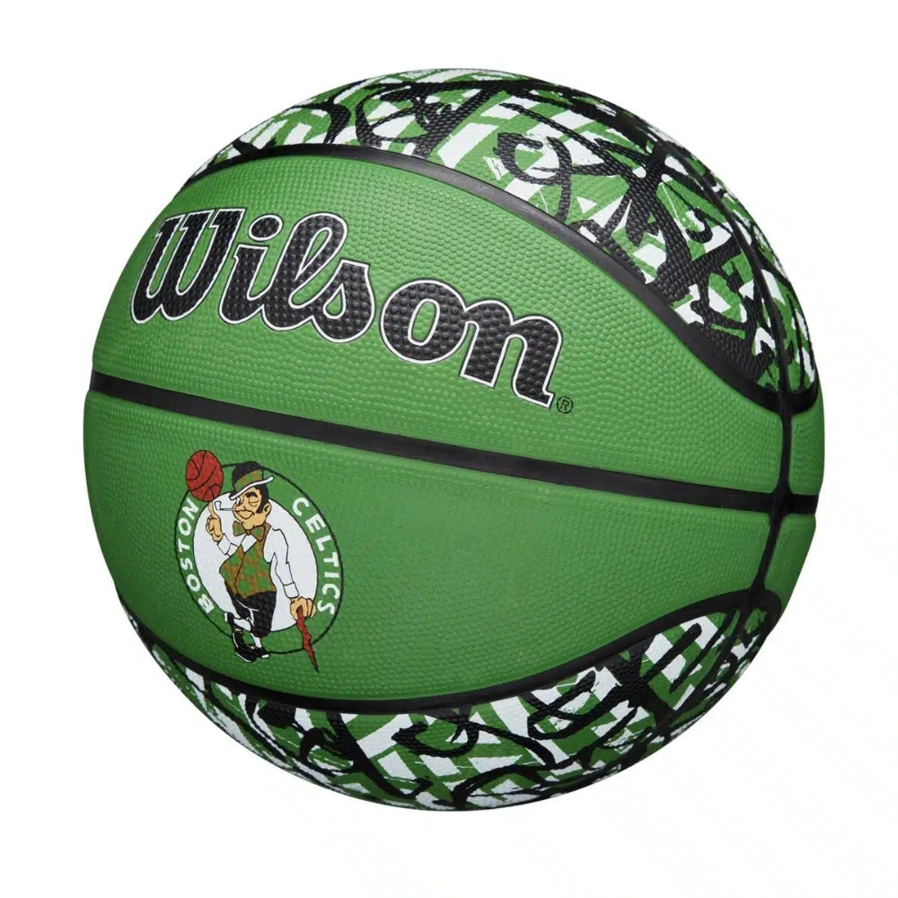 Wilson Balón De Basket NBA Graffiti Boston Celtics No.7