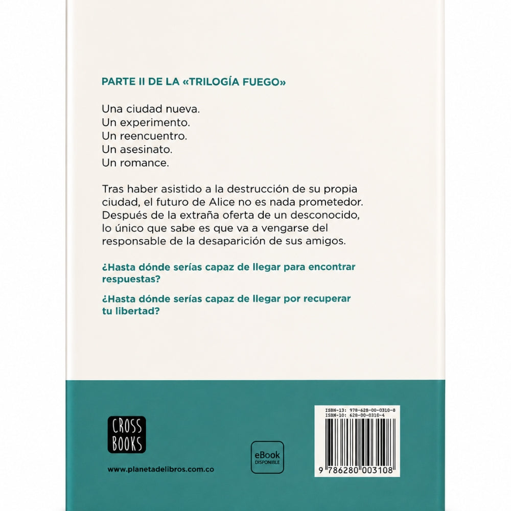 Joana Marcús “Trilogía Fuego 2. Ciudades De Cenizas”