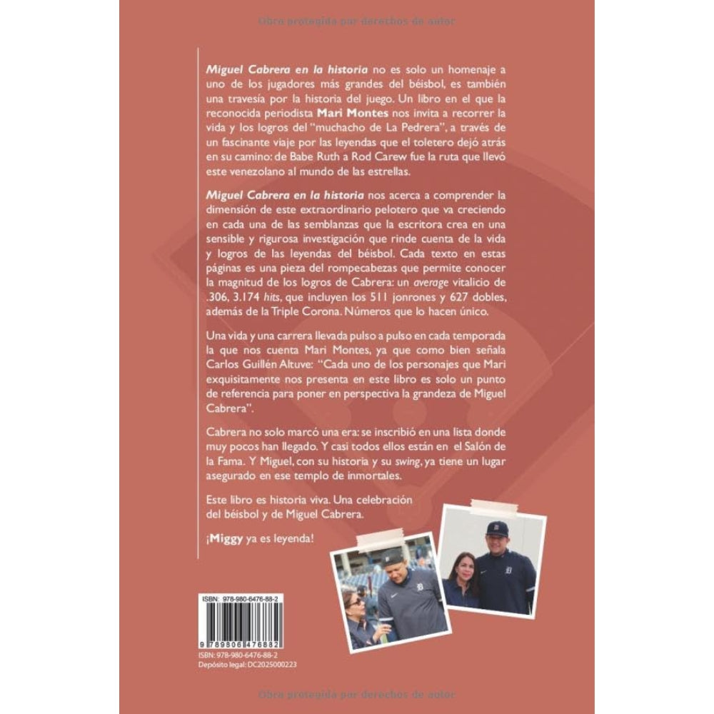 Mari Montes “Miguel Cabrera en la historia”