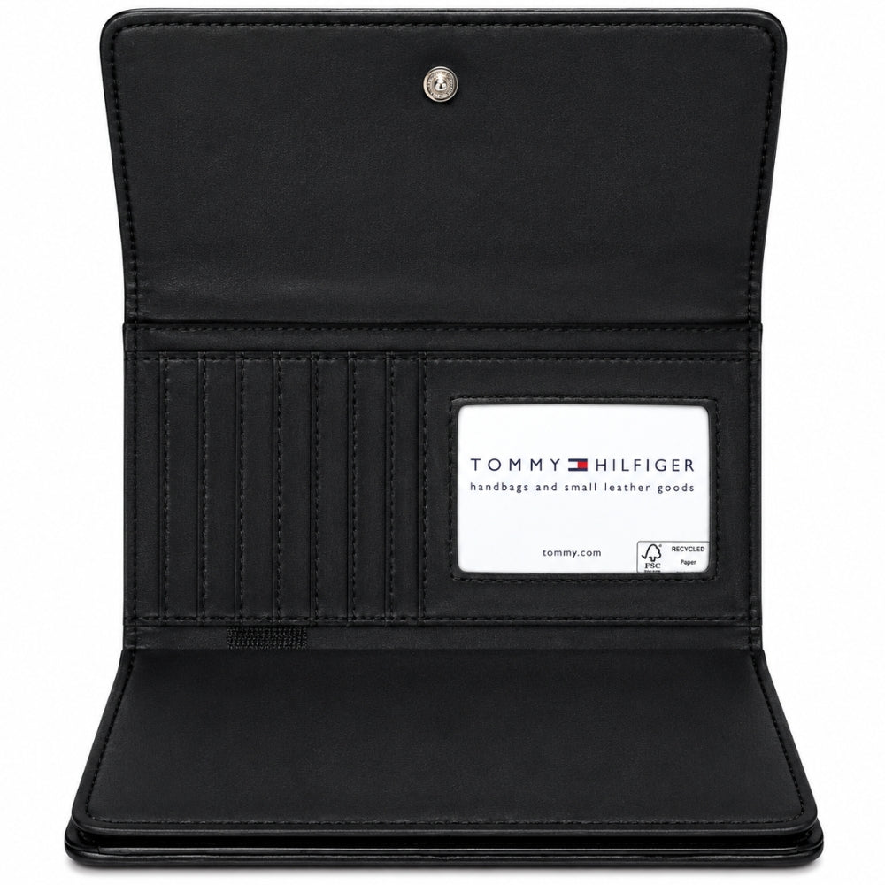 Tommy Hilfiger Monedero Monogram Black