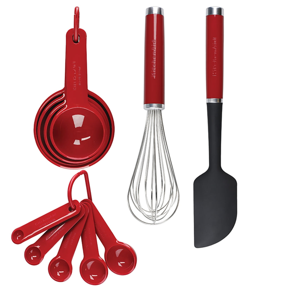 KitchenAid Set De Reposteria 11 Pcs Color Rojo