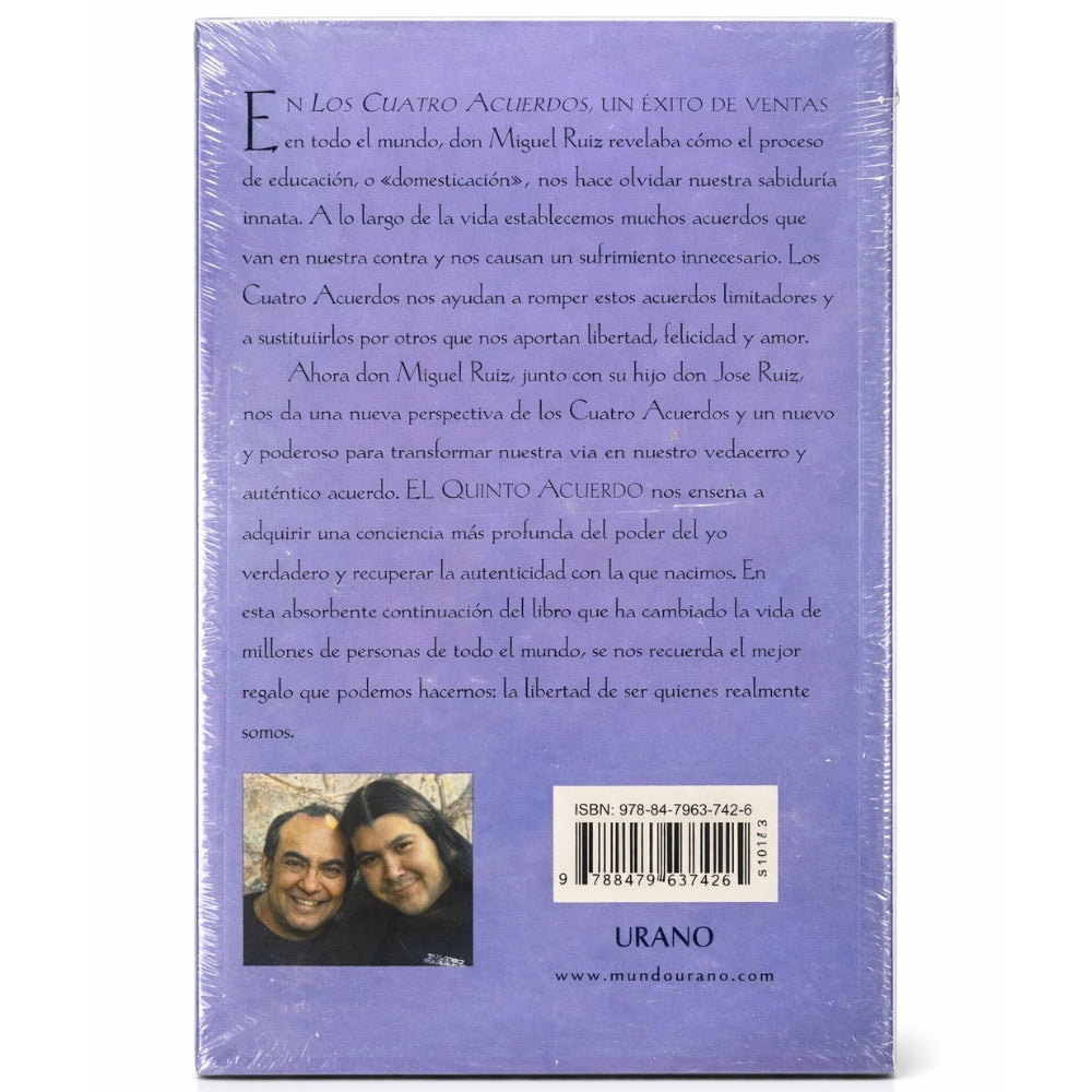 Don Miguel Ruiz-Don José Ruiz  "El Quinto Acuerdo" Guia Practica Para La Maestría Personal