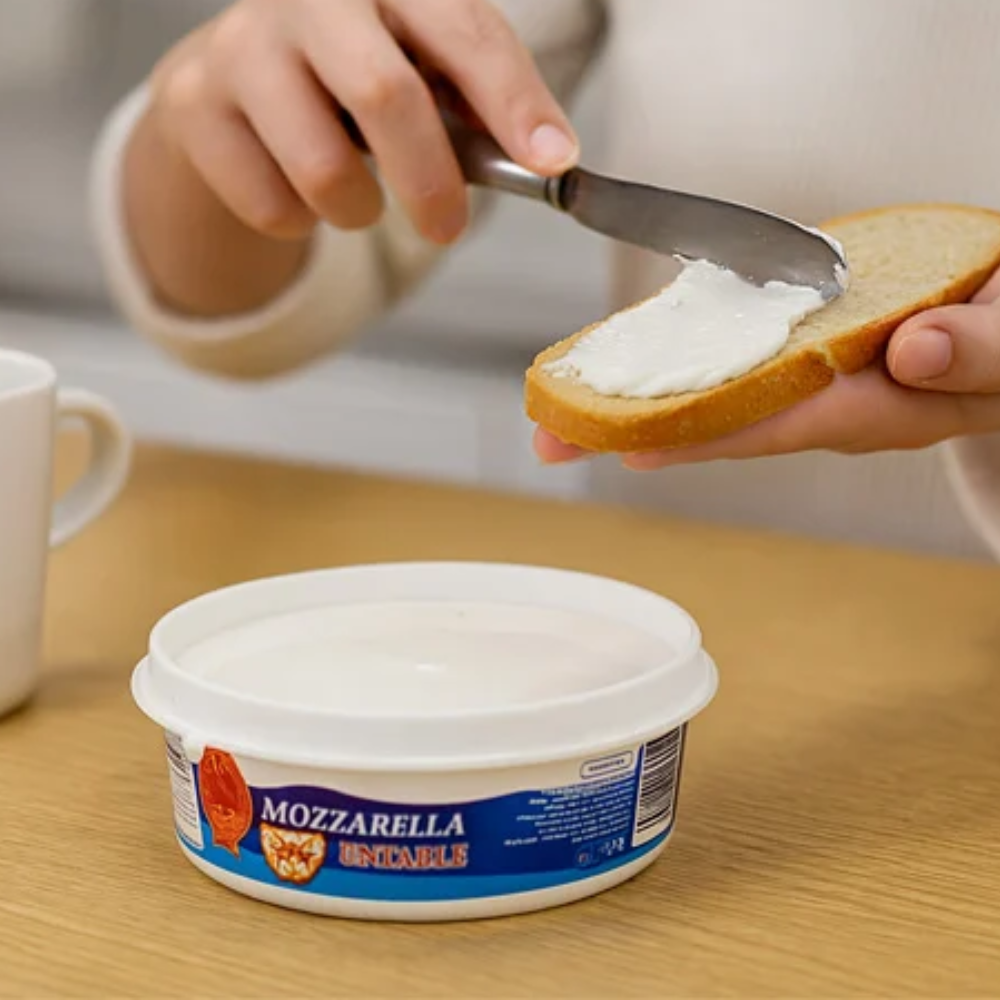 Queso Mozzarella Fundida Untable Tina Del Castillo 250gr