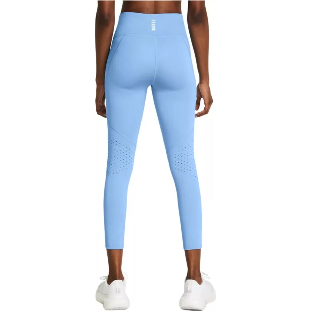 Under Armour Fly Fast 3.0 Ankle Tights Leggings Para Damas Color Horizon Blue