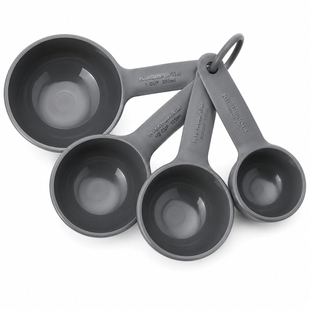 KitchenAid Juego de 4 tazas Medidoras Color Gris