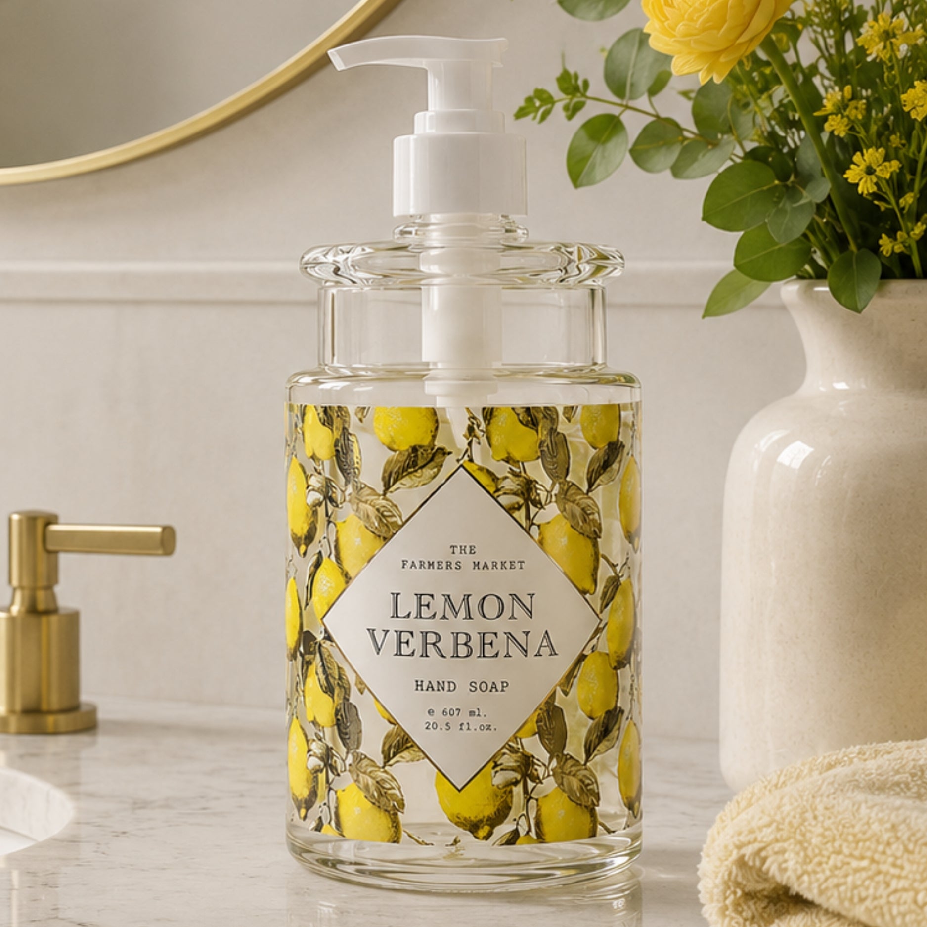 The Farmer Market Lemon Verbena Hand Soap 607ml