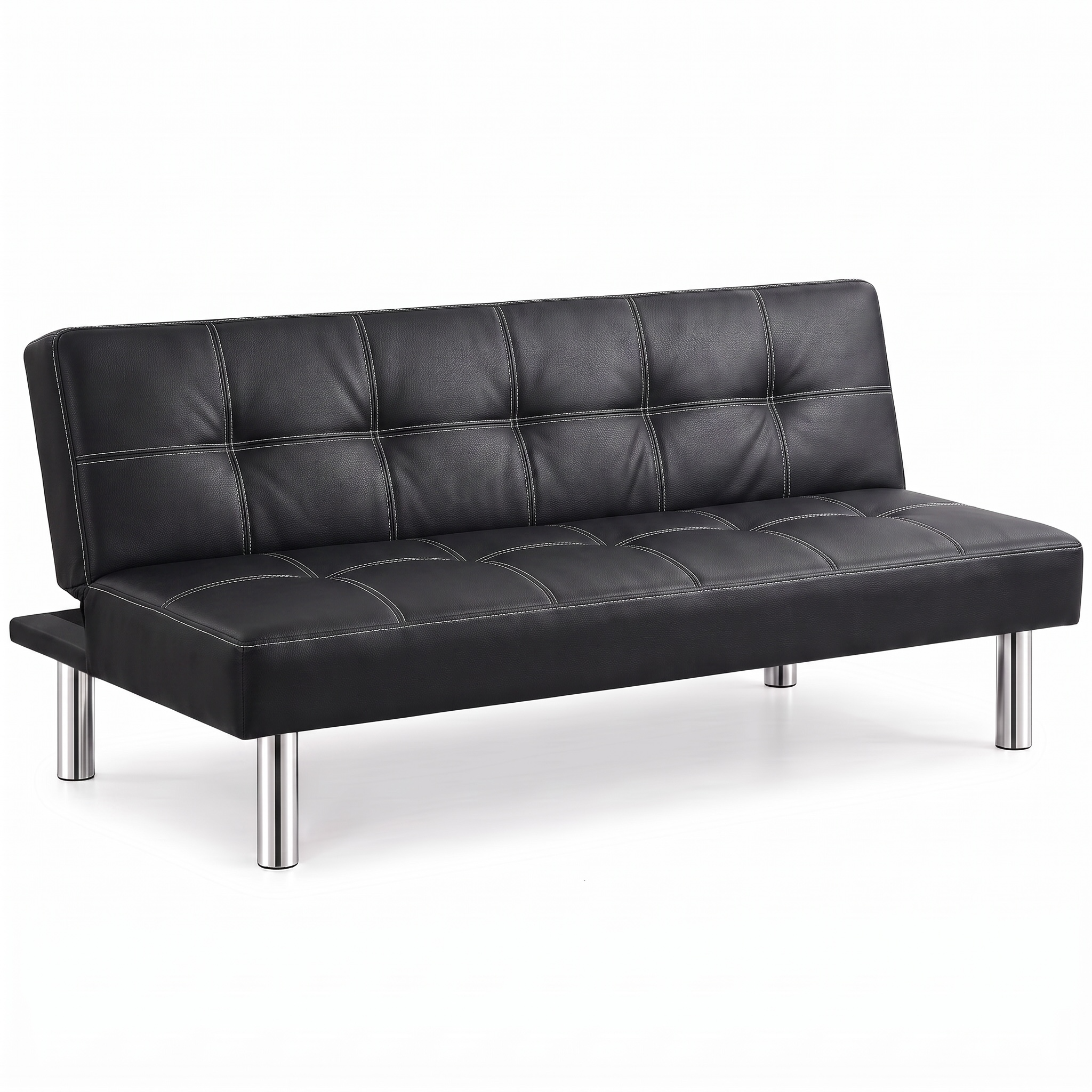 Sofa Cama Individual Color Negro
