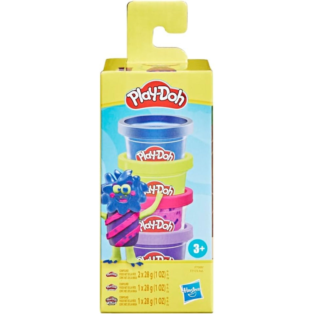 Play-Doh Mini Paquetes De Colores Monstruos 4Und