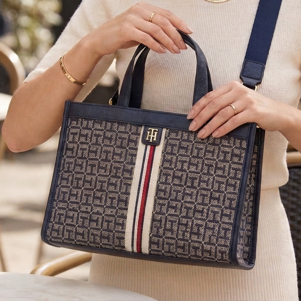 Tommy Hilfiger Cartera Tote Navy