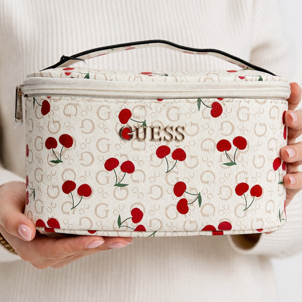 Guess Portacosmetico Tana Travel White Multi