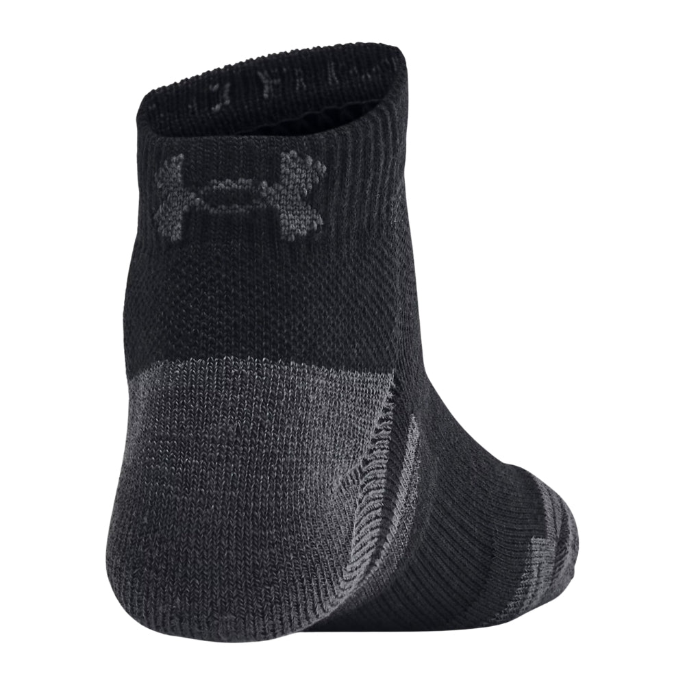 Under Armour Medias Deportivas Para Niños  6 Pack Color Negro