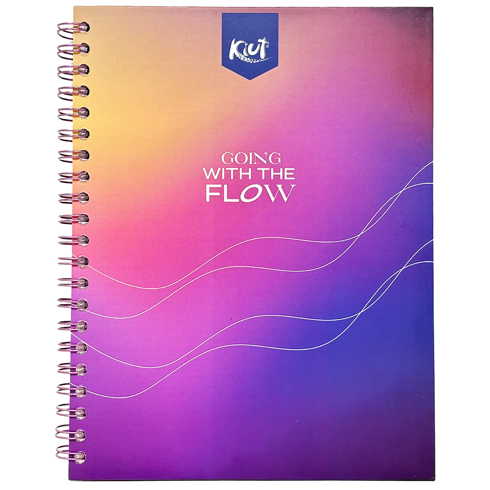 Kiut Cuaderno Argollado 6 Materias 150 Hojas Diseños Surtidos