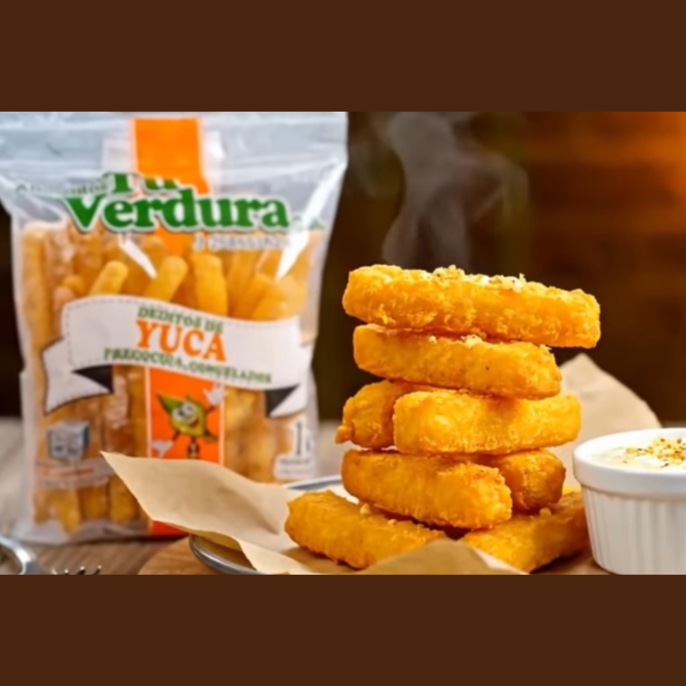 Verdi Fresh Deditos de Yuca Precocida Congelada 1 Kilo