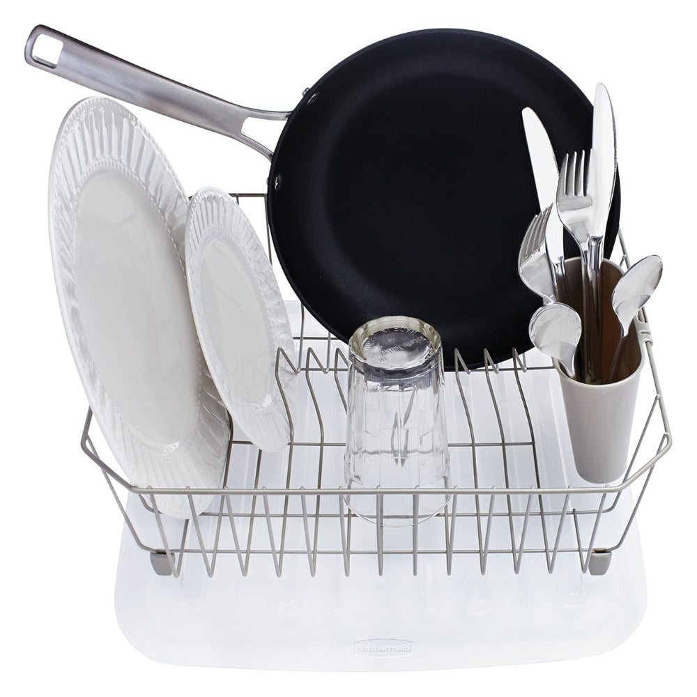 Rubbermaid Escurridor De Platos Pequeño Blanco