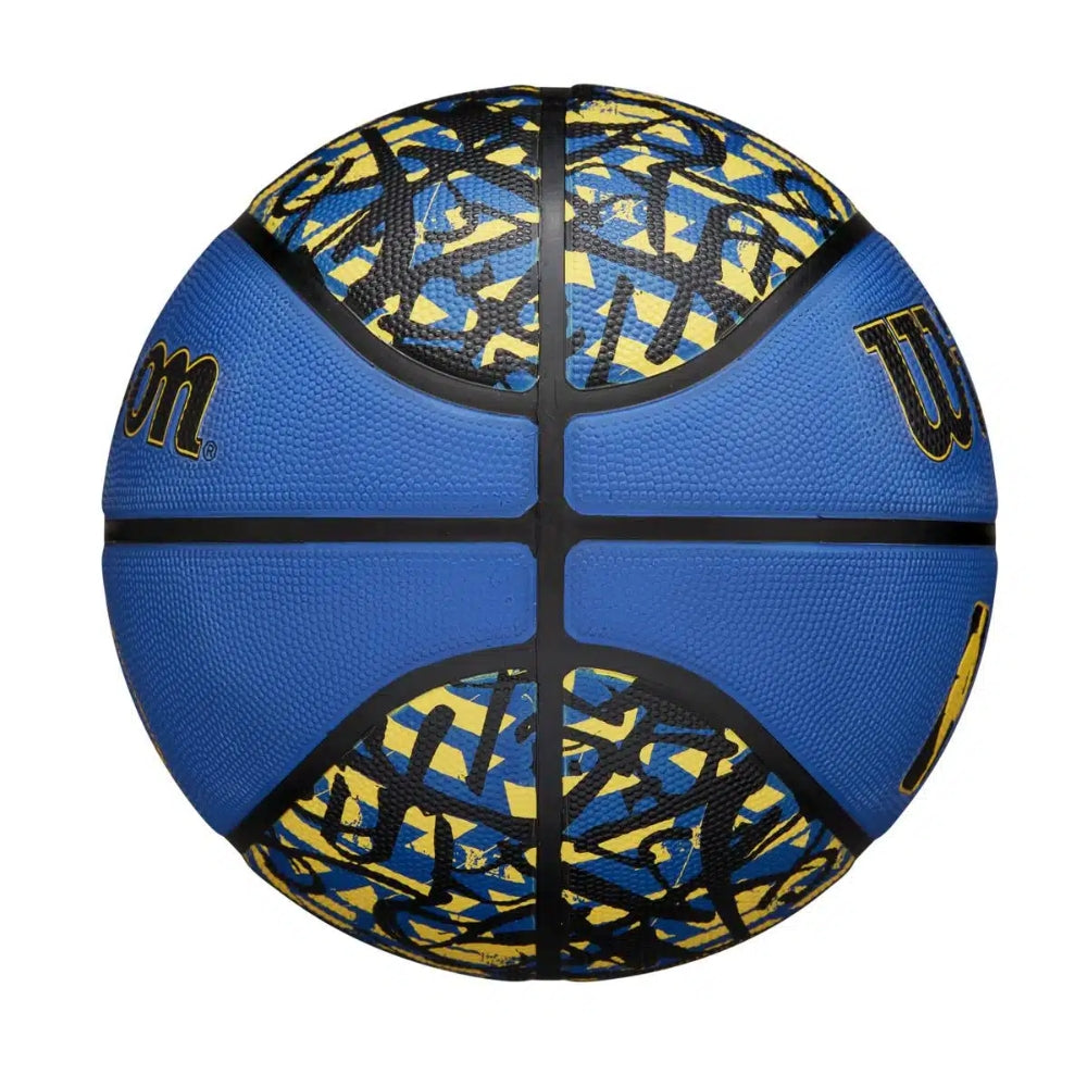 Wilson Pelota De Basket NBA Graffiti Golden State Warriors No.7