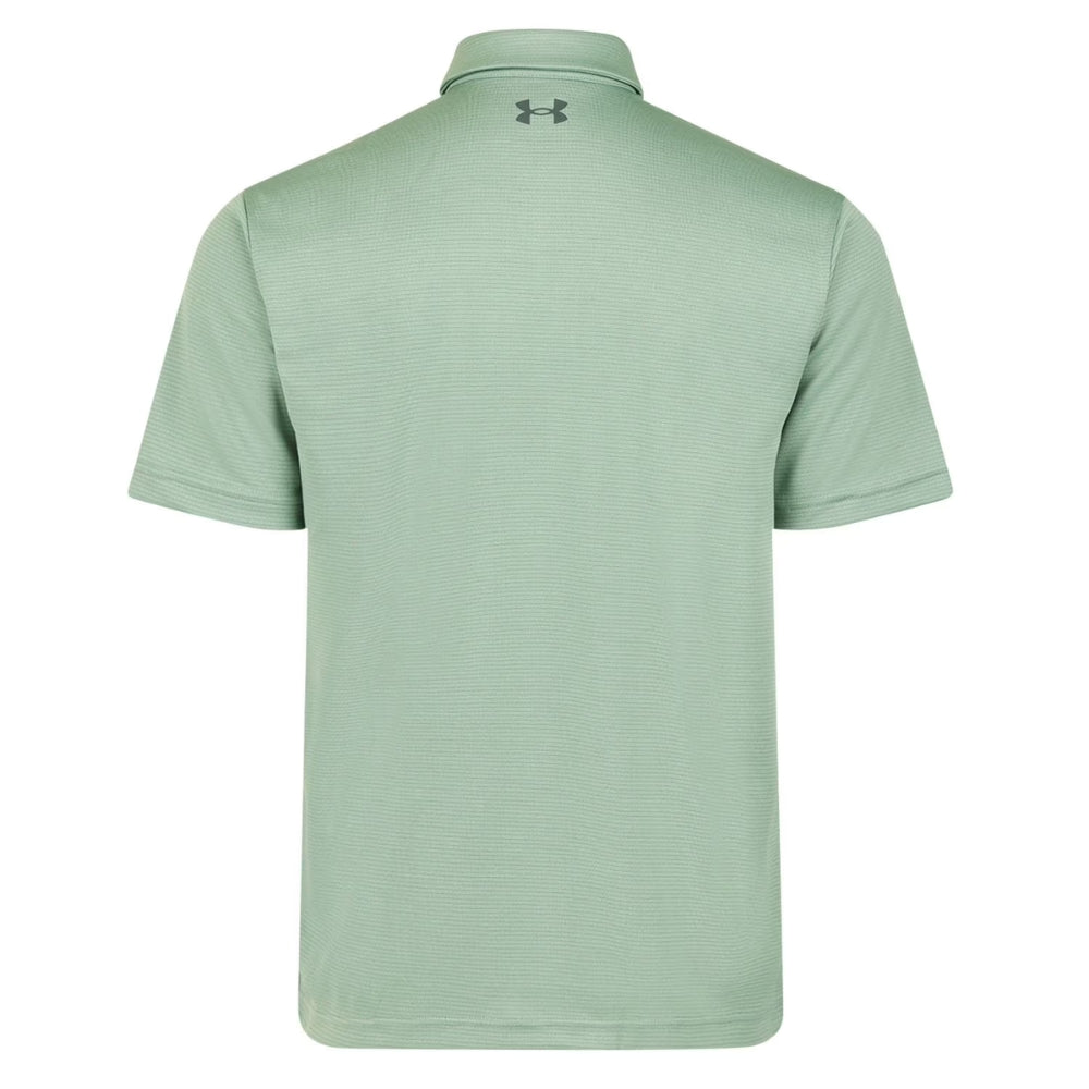 Under Armour Franela Polo Tech Para Caballeros Color SilicaGreen/PitchGray