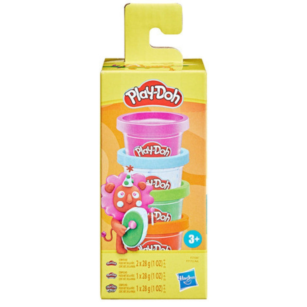 Play-Doh Mini Paquetes De Colores Animales 4Und