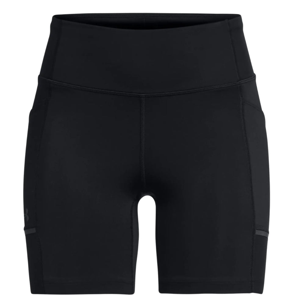 Under Armour Short Deportivo de Alto Rendimiento 6” Para Damas Color Negro