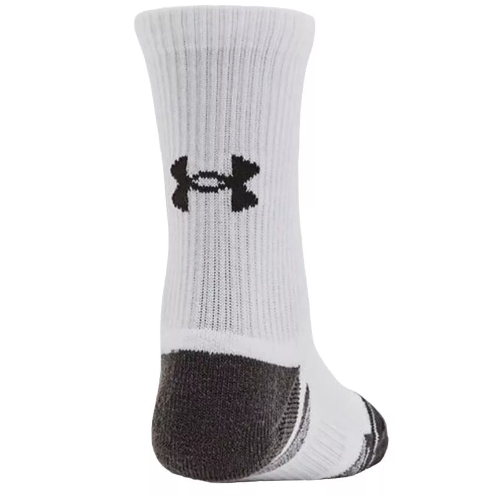 Under Armour Medias Deportivas Para Niños  3 Pack Color Blanco