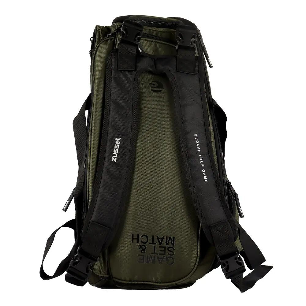 Zusset Bolso Para Padel Paletero Color Negro con Verde