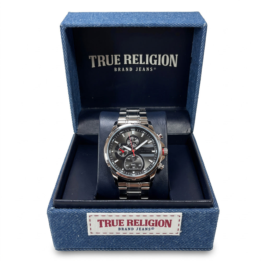True Religion Reloj Para Caballeros Silver