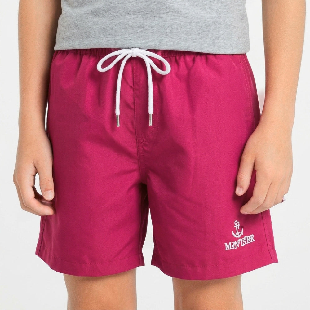 Mania de Ti Short De Baño Para Niños Fucsia