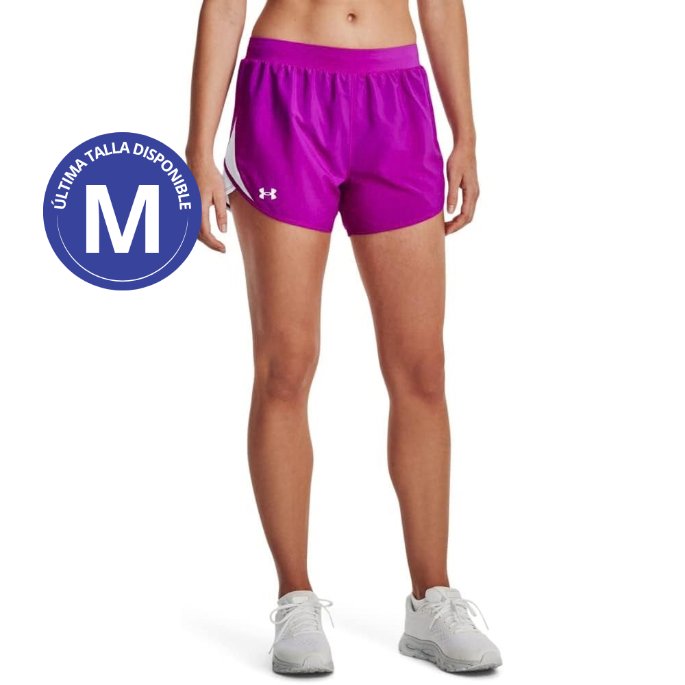 Under Armour Fly-By 2.0 Printed Shorts Talla M Para Dama