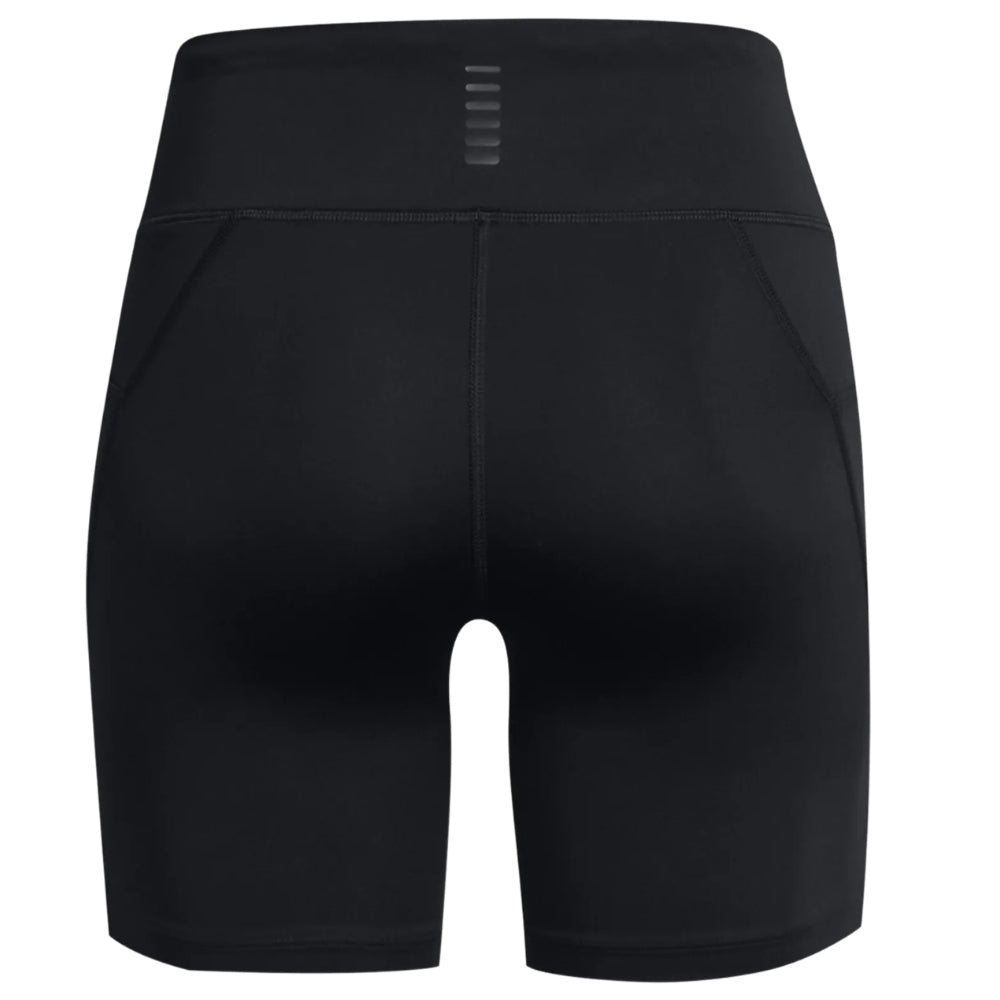 Under Armour Short Deportivo de Alto Rendimiento 6” Para Damas Color Negro