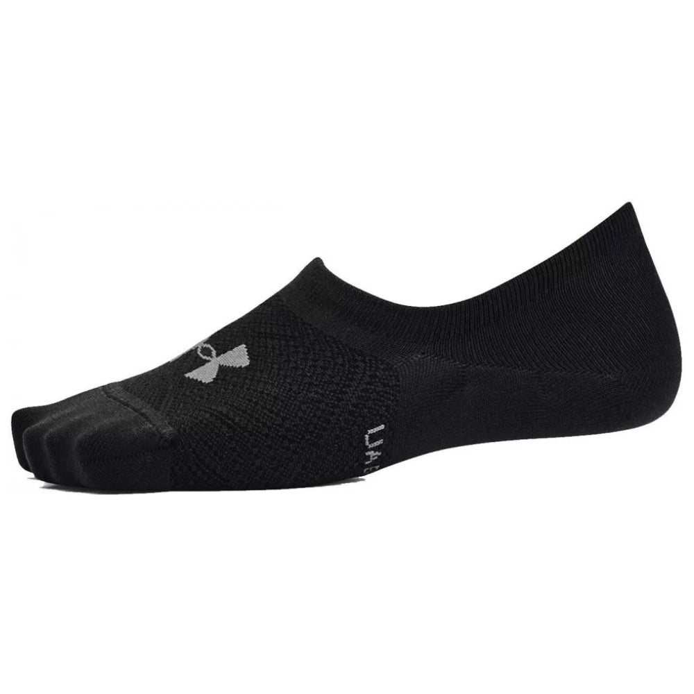 Under Armour Medias Invisibles Deportivas 3 Pack Color Negro