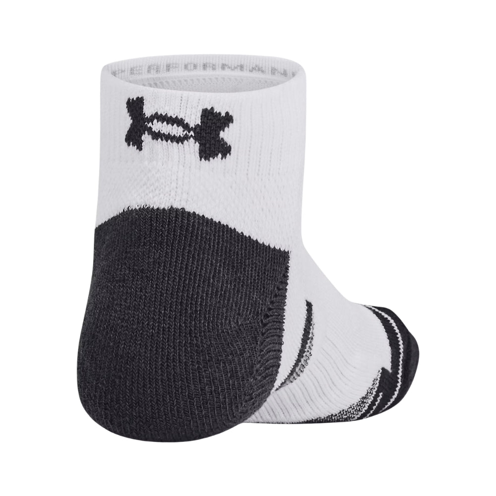 Under Armour Medias Deportivas Para Niños  6 Pack Color Blanco