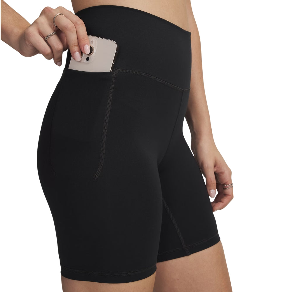 Under Armour Short Biker Para Damas Meridian 7” Color Negro