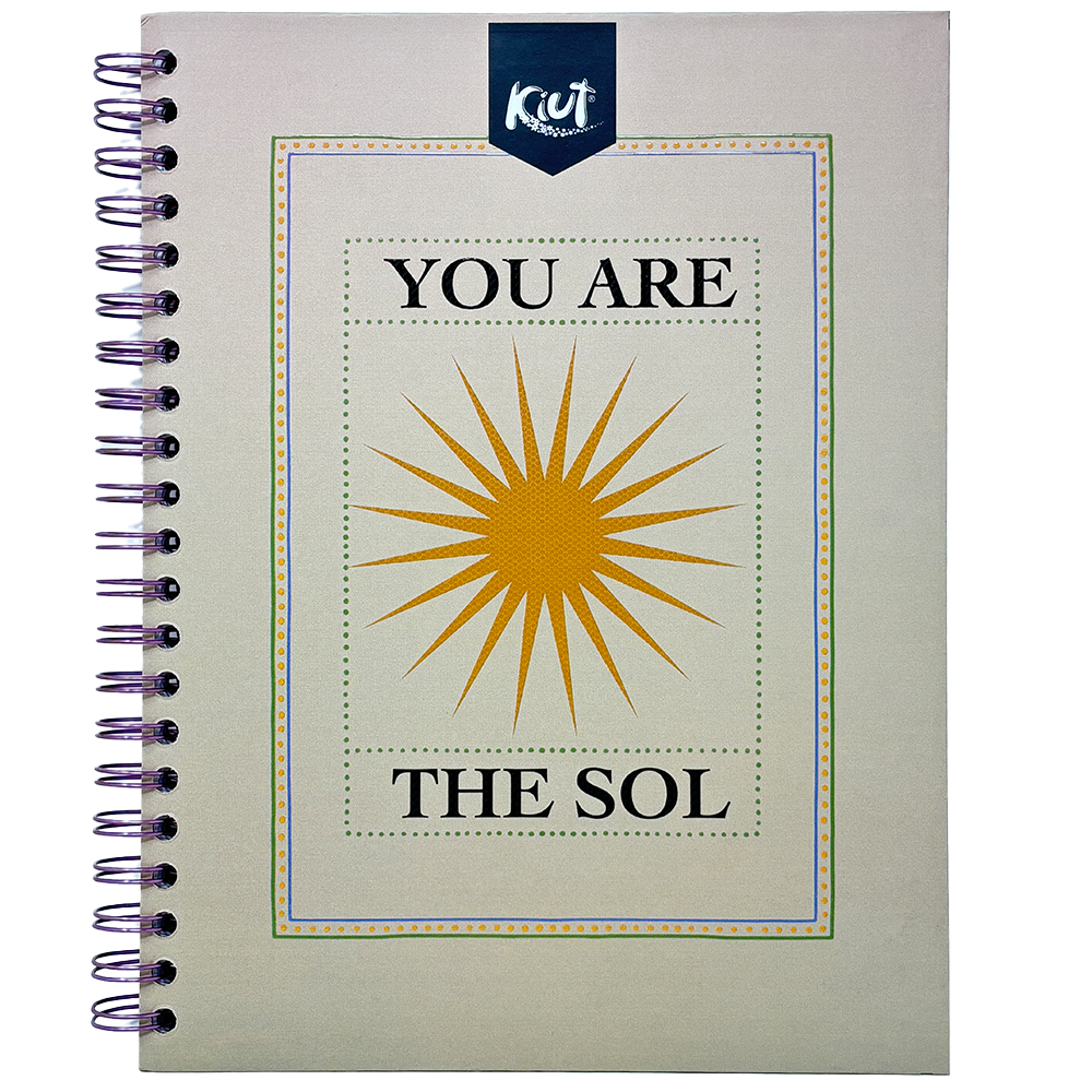 Kiut Cuaderno Argollado 6 Materias 150 Hojas Diseños Surtidos