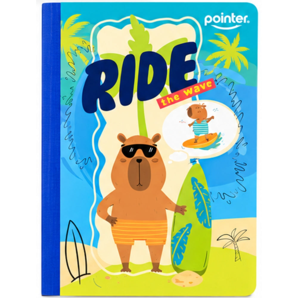 Pointer Libreta Empastada Doble Linea Niños 100 hojas Opciones Varias