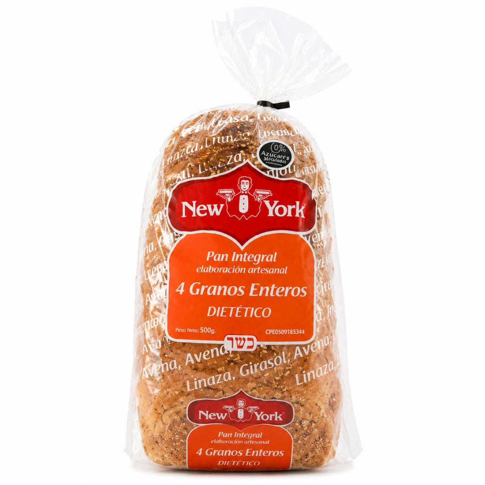 New York Pan 4 Granos 500gr