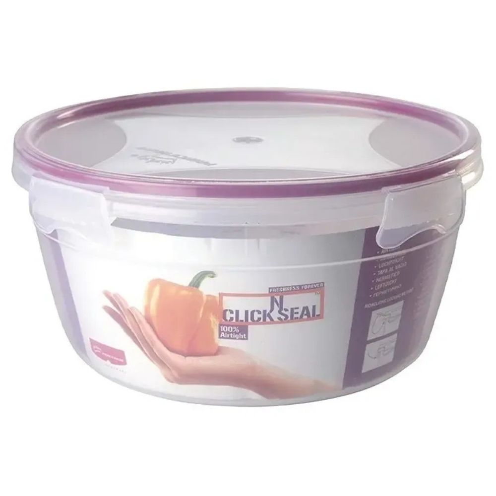 Bolw Con Tapa Hermética Purple Princeware 590ml
