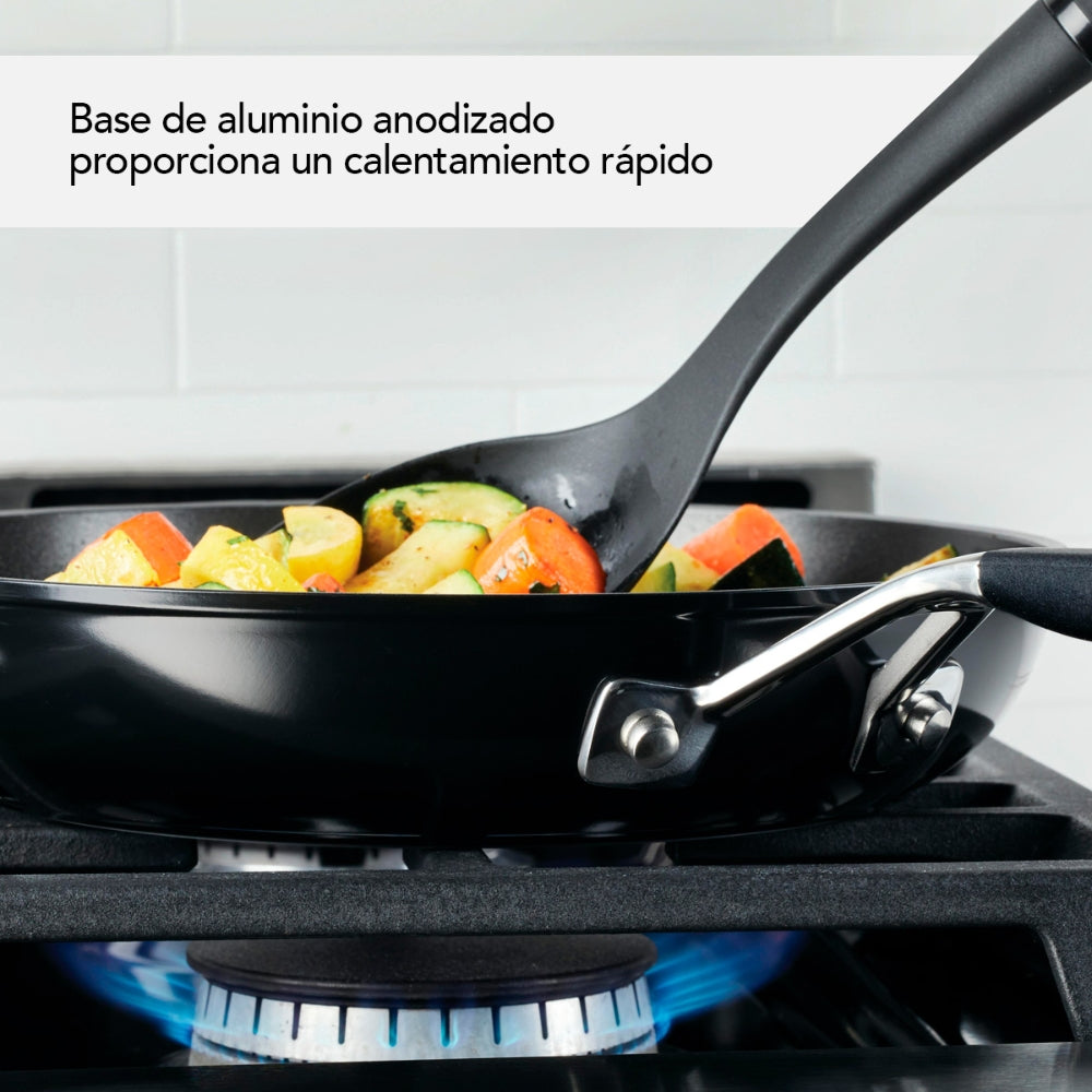 KitchenAid Set 2 Sartenes De Aluminio Anodizado Duro 21/31Cm