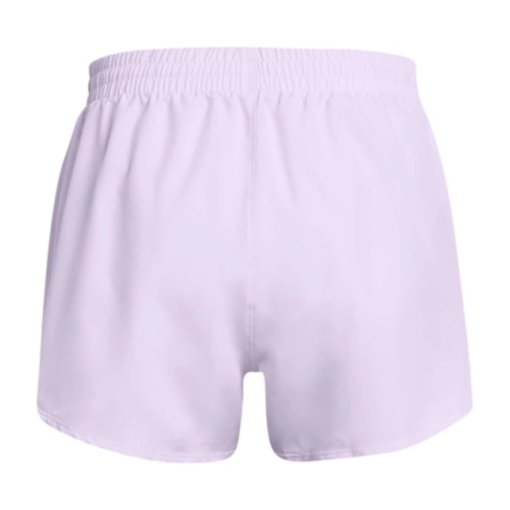 Under Armour Short Deportivo Fly By 3" Para Damas Color Lila