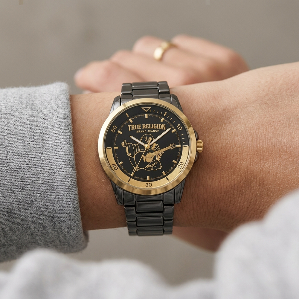 True Religion Reloj para Caballeros Budda Watch