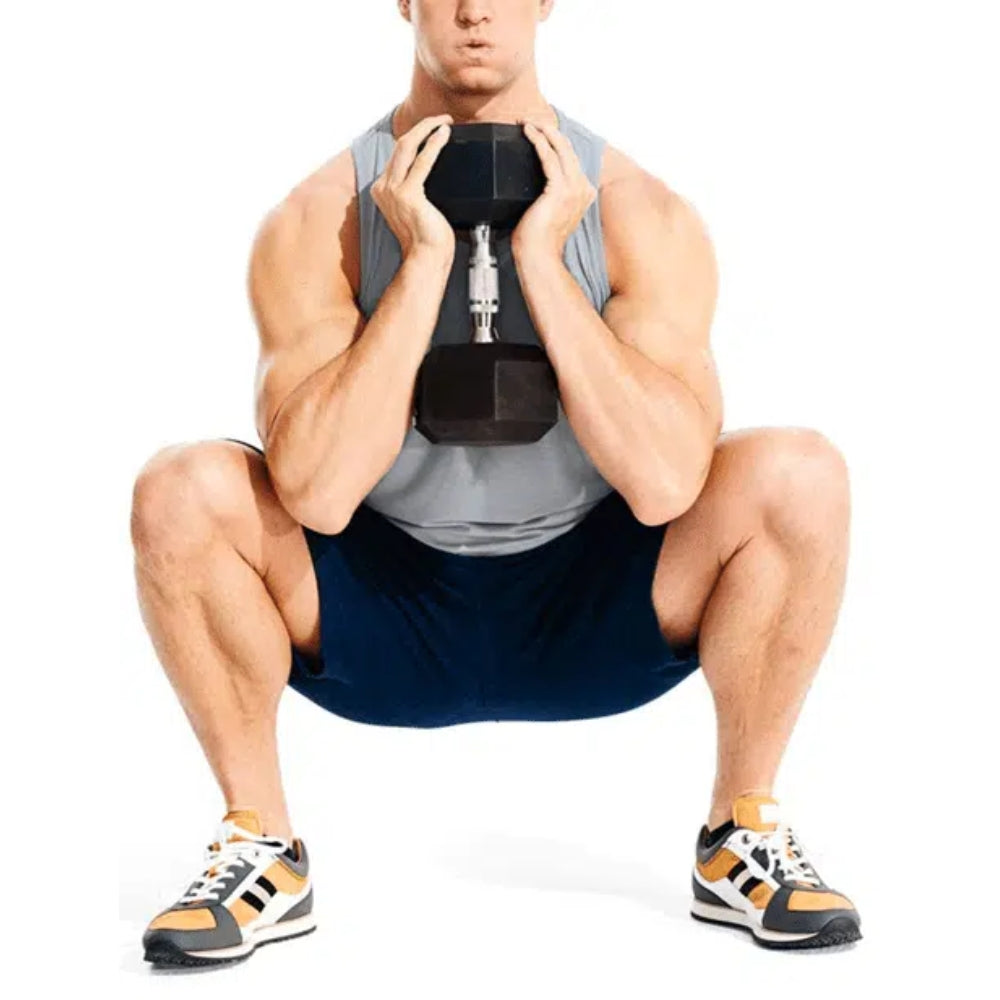 K6 Mancuerna Pesa Encauchetada Gim Hex 10Lb