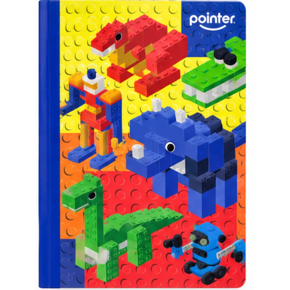 Pointer Libreta Empastada Cuadriculada Niños 100 hojas Opciones Varias