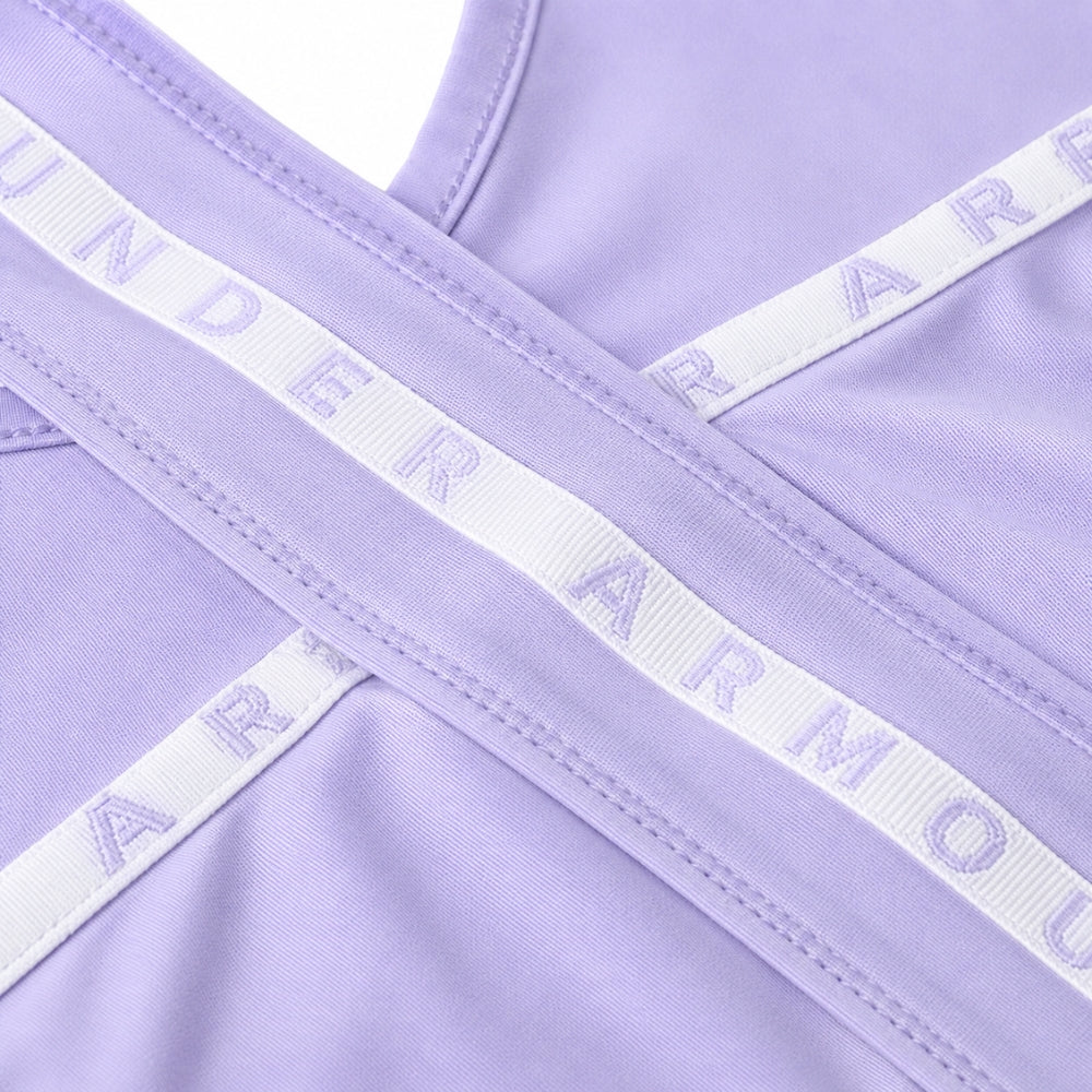 Under Armour Tank Top Deportivo Knockout Para Damas Color Lila