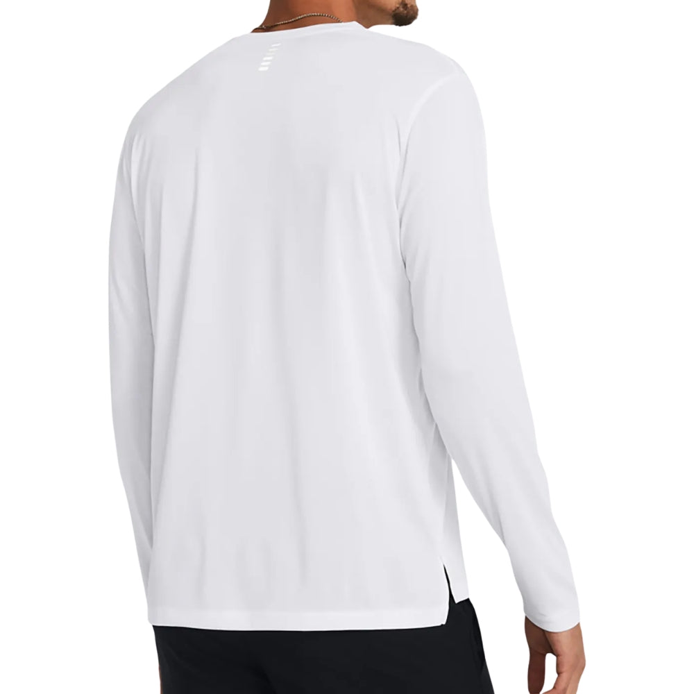 Under Armour Camiseta Running Reflectiva Para Caballeros Color White