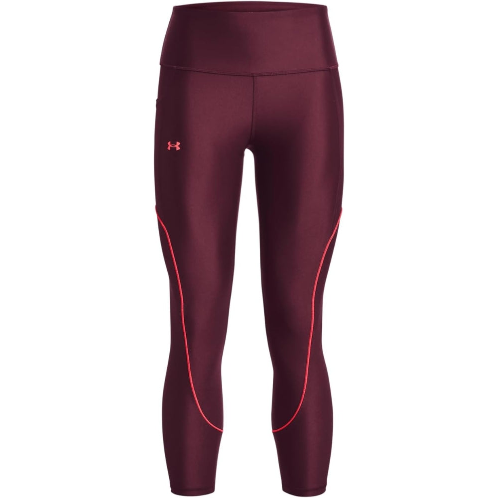 Under Armour Leggings de Entrenamiento Para Damas Color Burdeos