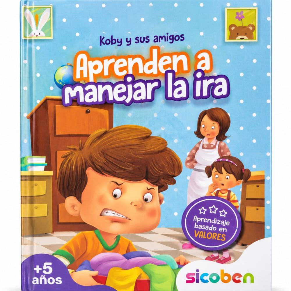 Libro De Lectura Koby Y Sus Amigos Aprenden A Manejar La Ira 24 pag