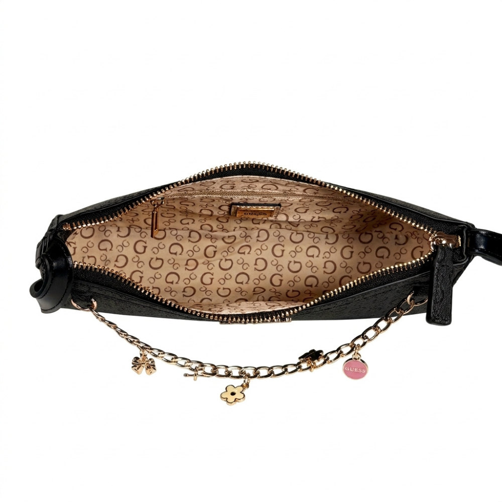 Guess Cartera Tasha Mini Coal