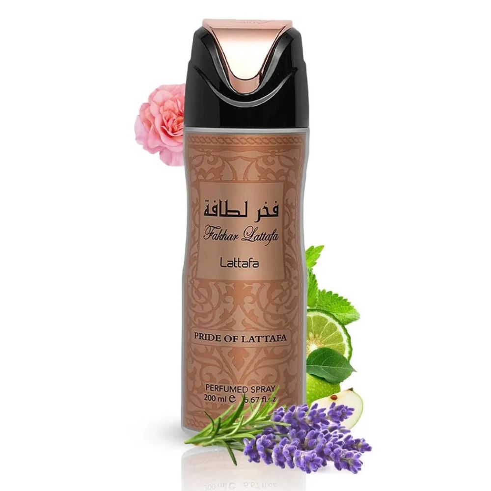 Lattafa Fakhar Lattafa Perfumed Body Spray Para Damas 200ml