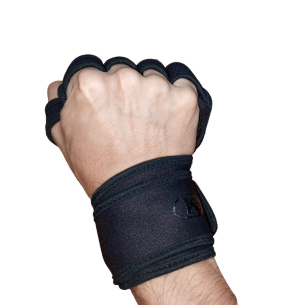 Calleras Para Crossfit+Gym  K6 Grip Premium Black